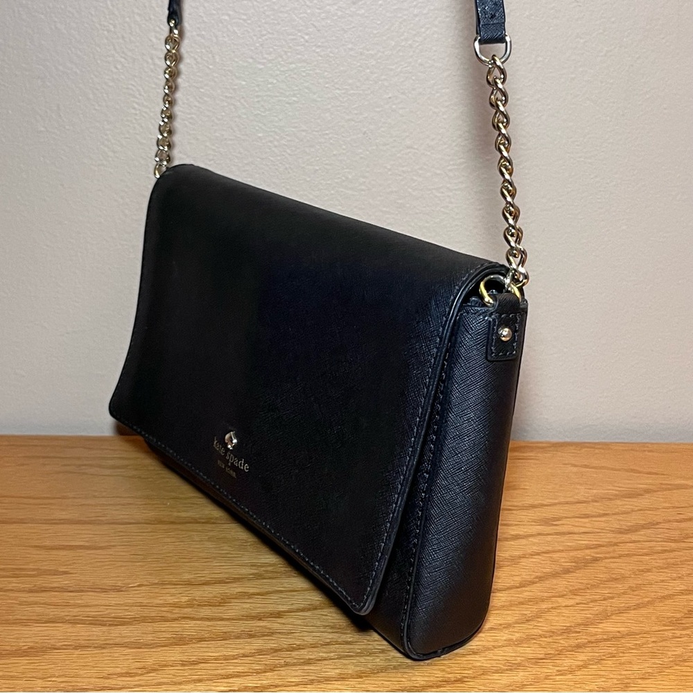 Kate Spade Charlotte Street Alek Black Crossbody - Picture 4 of 13